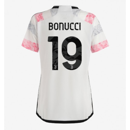 Juventus Leonardo Bonucci #19 Bortedrakt Kvinner 2023-24 Kortermet Juventus Leonardo Bonucci #19 Bortedrakt Kvinner 2023-24 Kortermet